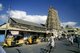 India: Elaborately carved gopuram of a Pondicherry Hindu temple